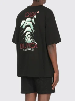 T-shirt Casablanca in cotone con stampa grafica