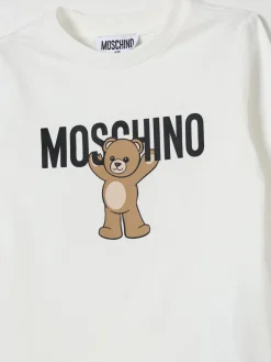 T-shirt casual Moschino in cotone con logo