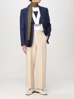 T-shirt Chez Valentino Valentino in cotone con logo