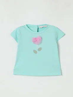 T-shirt con applicazione florale Liu Jo