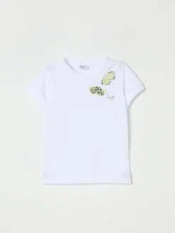 T-shirt con farfalle Il Gufo