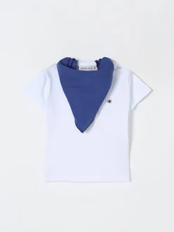 T-shirt con foulard Manuel Ritz in cotone