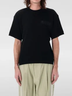 T-shirt con lavorazione a nido d'ape in cotoneMagliano