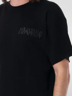 T-shirt con lavorazione a nido d'ape in cotoneMagliano