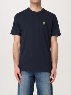 T-shirt con logo Belstaff in cotone