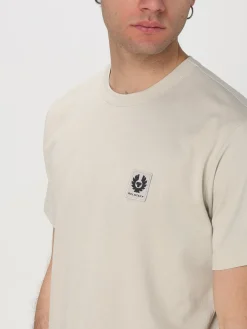 T-shirt con logo Belstaff in cotone