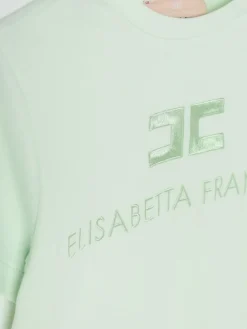 T-shirt con logo Elisabetta Franchi La Mia Bambina