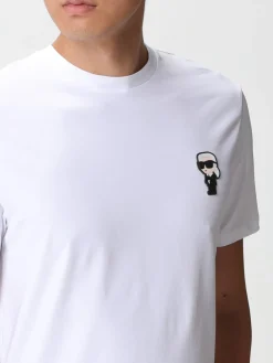 T-shirt con logo Karl Lagerfeld