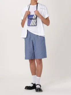 T-shirt con logo Marni in cotone