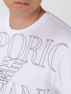 T-shirt con maxi logo Emporio Armani