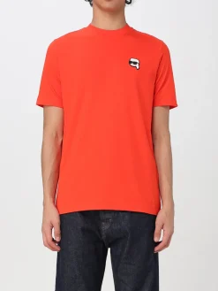 T-shirt con mini logo Karl Lagerfeld