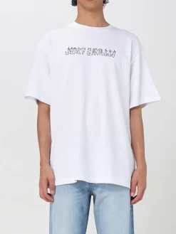 T-shirt con stampa slogan Just Cavalli