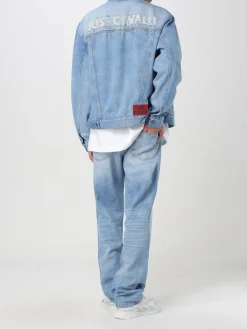 T-shirt con stampa slogan Just Cavalli