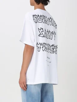 T-shirt con stampa slogan Just Cavalli