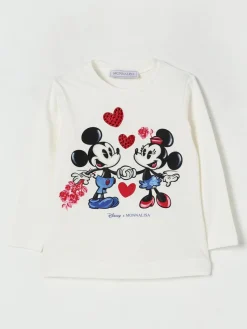 T-shirt con strass Disney x Monnalisa