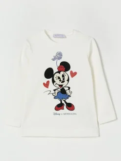 T-shirt con strass Disney x Monnalisa