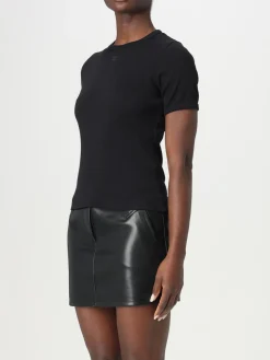 T-shirt Courrèges in cotone stretch