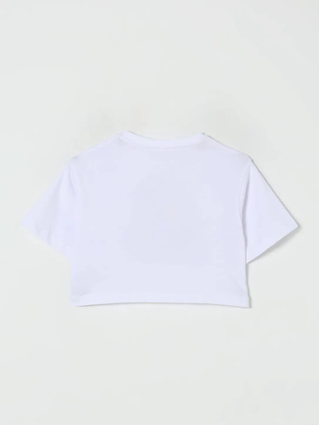 T-shirt crop in cotone stampata Stella McCartney Kids