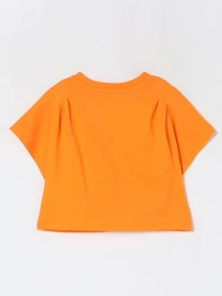 T-shirt crop stampata Kenzo Kids