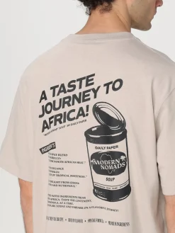 T-shirt Daily Paper in cotone con logo