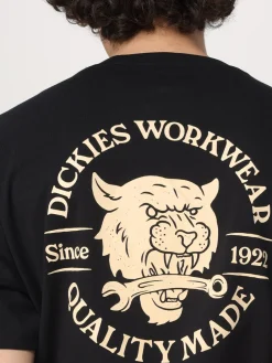 T-shirt Dickies in cotone con logo stampato