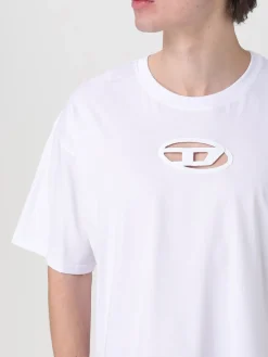 T-shirt Diesel in cotone con logo