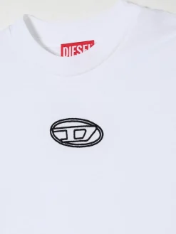 T-shirt Diesel in cotone con logo