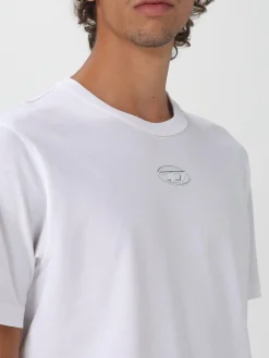 T-shirt Diesel in cotone con logo