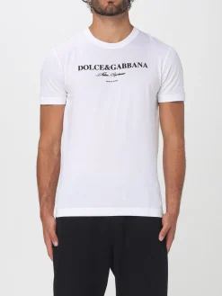 T-shirt Dolce & Gabbana in cotone con logo