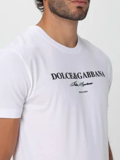 T-shirt Dolce & Gabbana in cotone con logo
