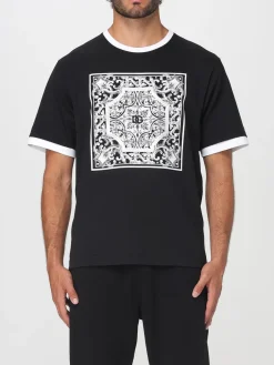 T-shirt Dolce & Gabbana in cotone con stampa Maiolica