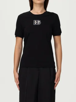 T-shirt Dolce & Gabbana in jersey con monogram