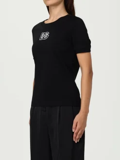 T-shirt Dolce & Gabbana in jersey con monogram