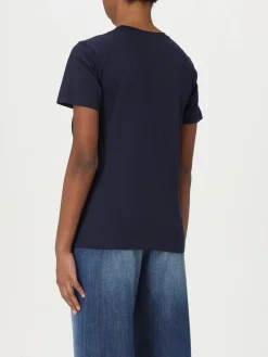 T-shirt Dondup in cotone con logo ricamato