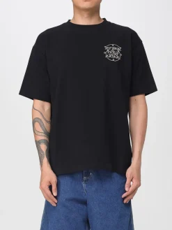 T-shirt Drôle De Monsieur in cotone con logo