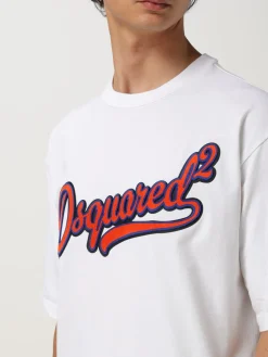 T-shirt Dsquared2 in cotone con logo