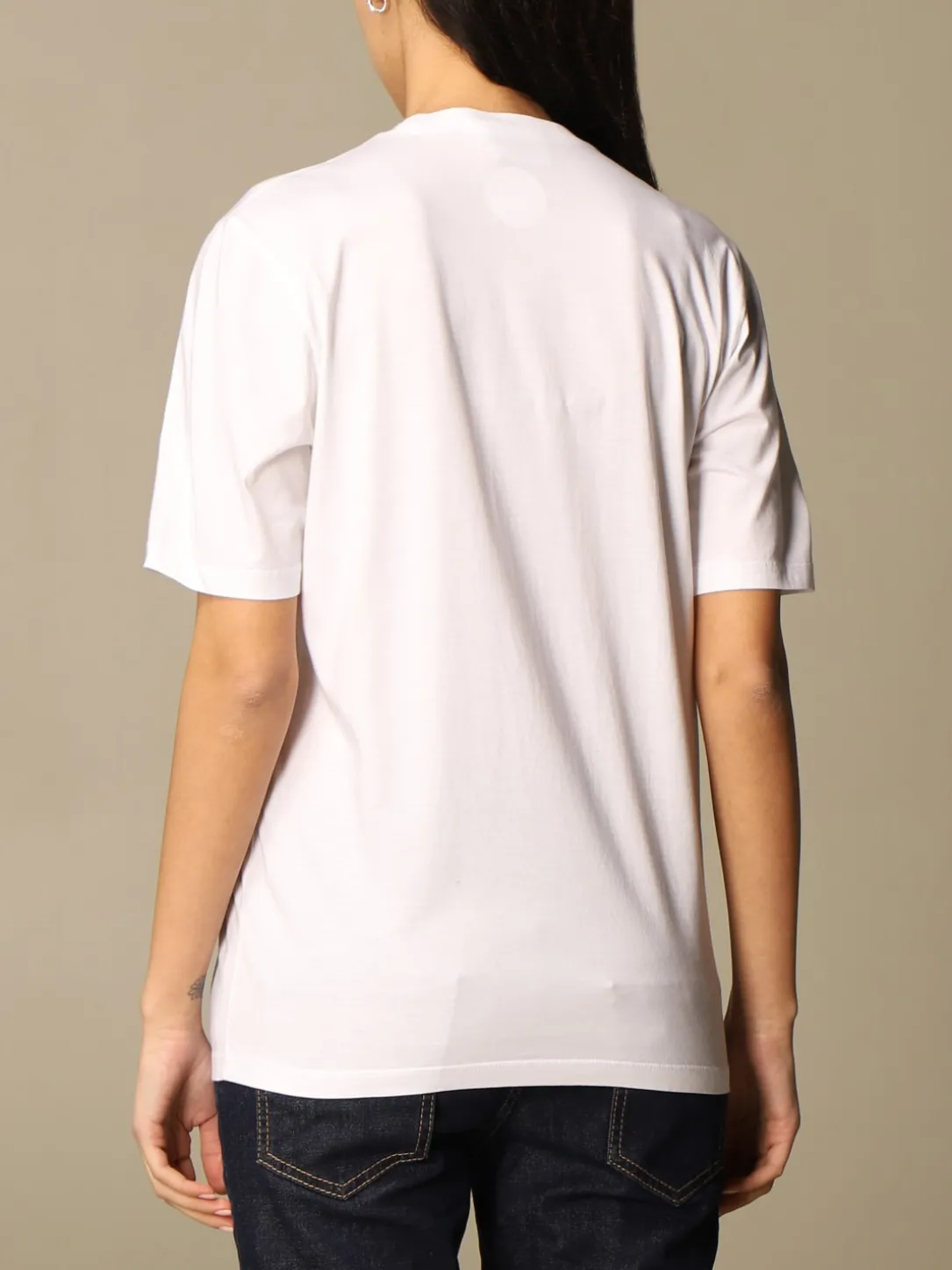 T-shirt Dsquared2 in cotone con logo Icon