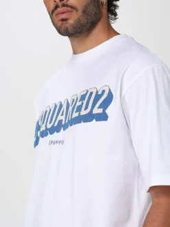 T-shirt Dsquared2 in cotone con logo
