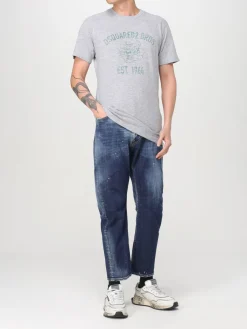 T-shirt Dsquared2 in misto cotone