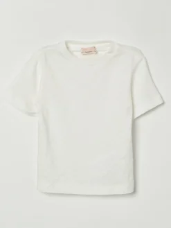 T-shirt Elisabetta Franchi La Mia Bambina in cotone con strass