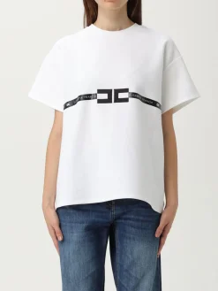 T-shirt Elisabetta Franchi in misto cotone
