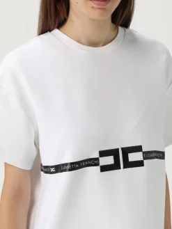 T-shirt Elisabetta Franchi in misto cotone