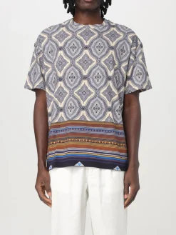 T-shirt Etro in cotone stampato