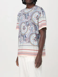 T-shirt Etro in cotone stampato