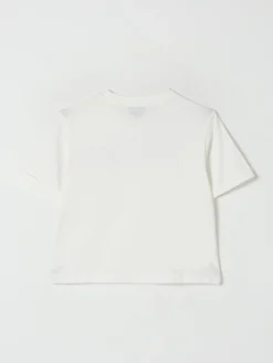 T-shirt Fay Junior in cotone con logo