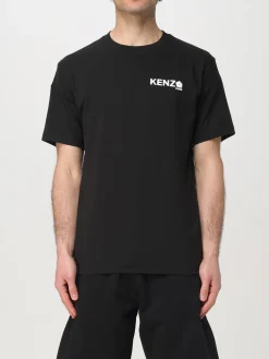 T-shirt Fiore Kenzo Paris in cotone