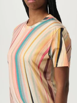T-shirt in cotone a fantasia Ps Paul Smith