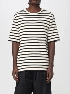 T-shirt in cotone a righe Jil Sander