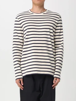 T-shirt in cotone a righe Jil Sander