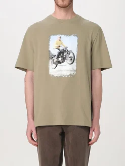 T-shirt in cotone Barbour stampato